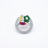 Broșă Spring Circle