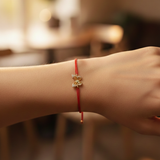 Brățară Mărțișor Tip Bijuterie – Fluture Placat cu Aur și Cristale