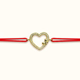 Brățară Inimă cu Fluturaș