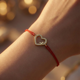 Brățară Inimă cu Fluturaș