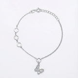 Brățară Crystal Butterfly & Clover