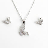 Set Crystal Butterfly