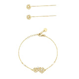 Set Golden Floral Duo